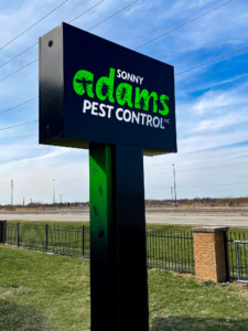 Sonny Adams Pest Control - Illuminated Pylon