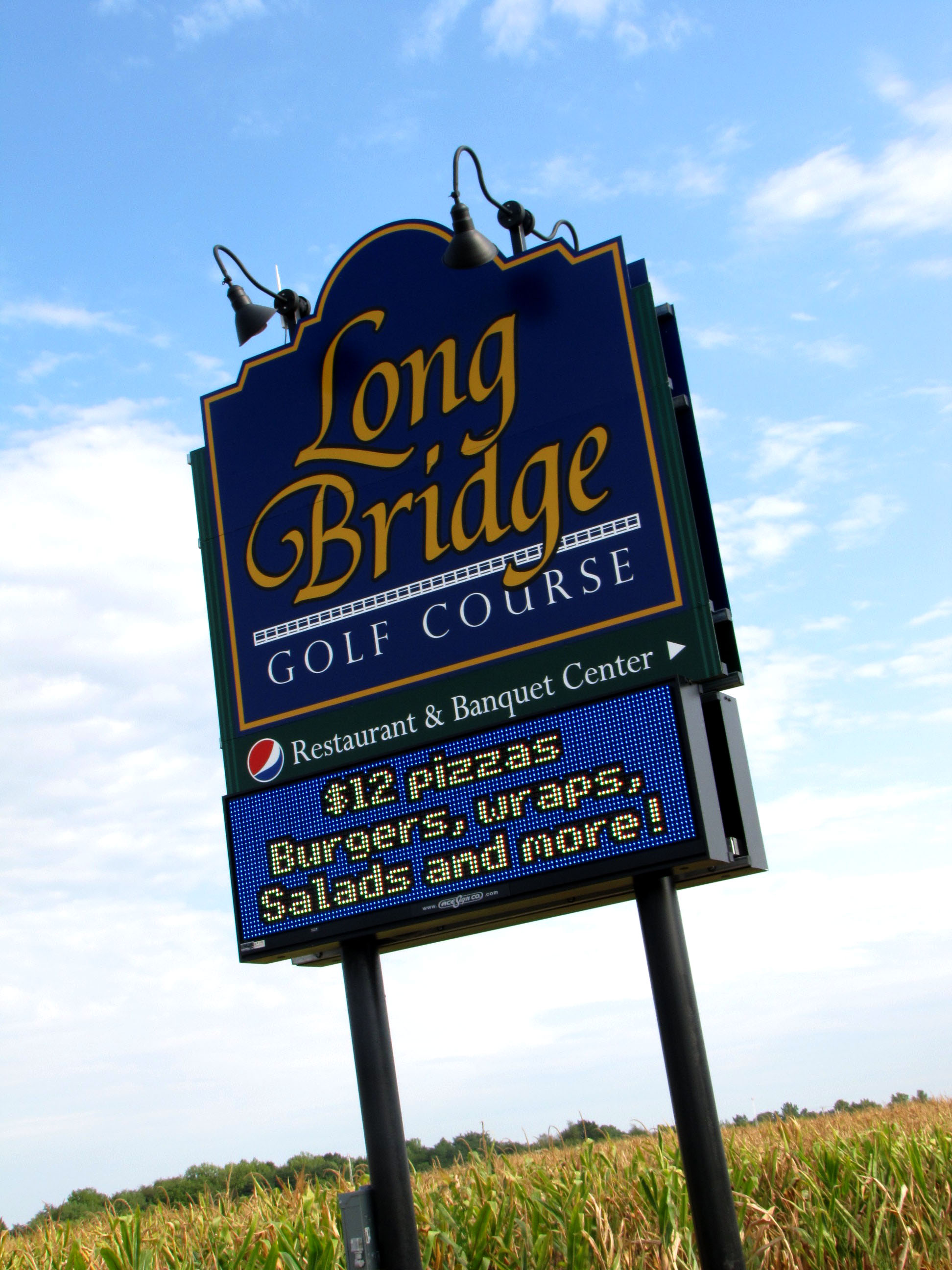 Long Bridge Golf Course Ace Sign Co