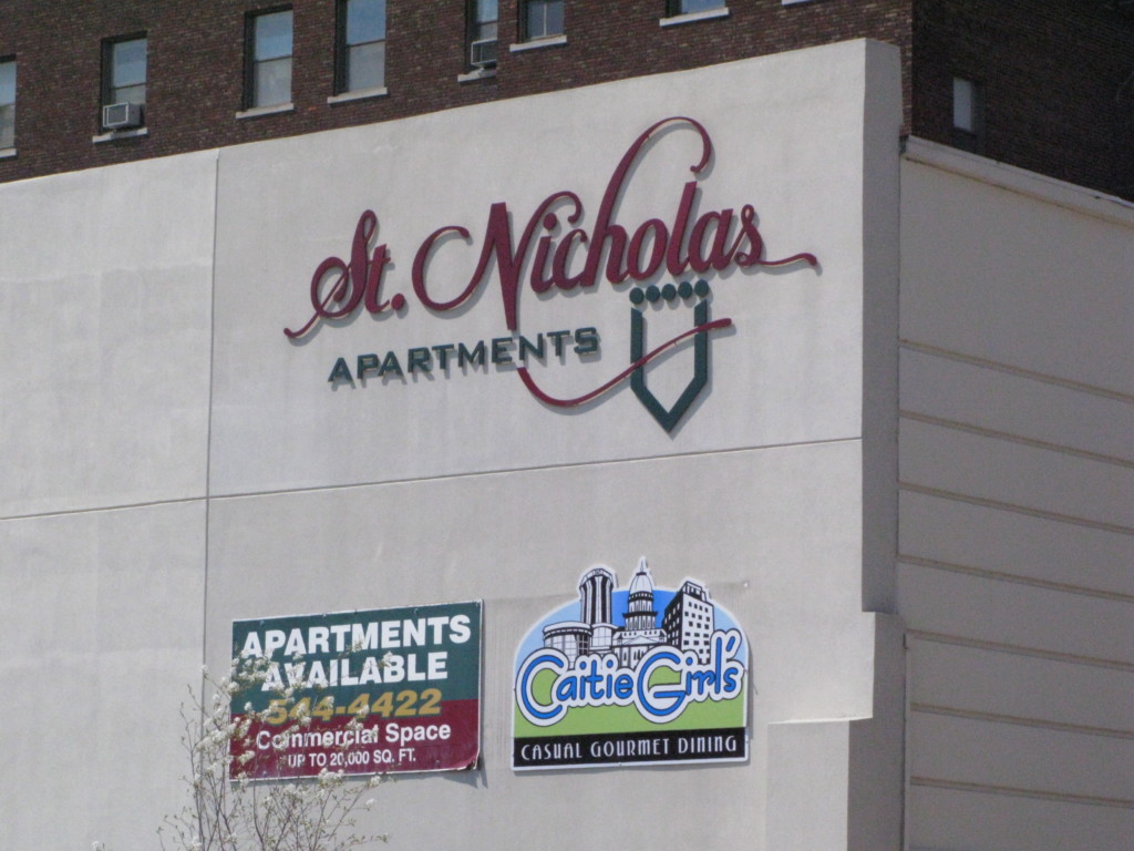 St. Nicholas Apartments Ace Sign Co