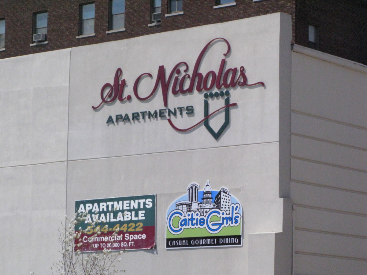 St. Nicholas Apartments Ace Sign Co