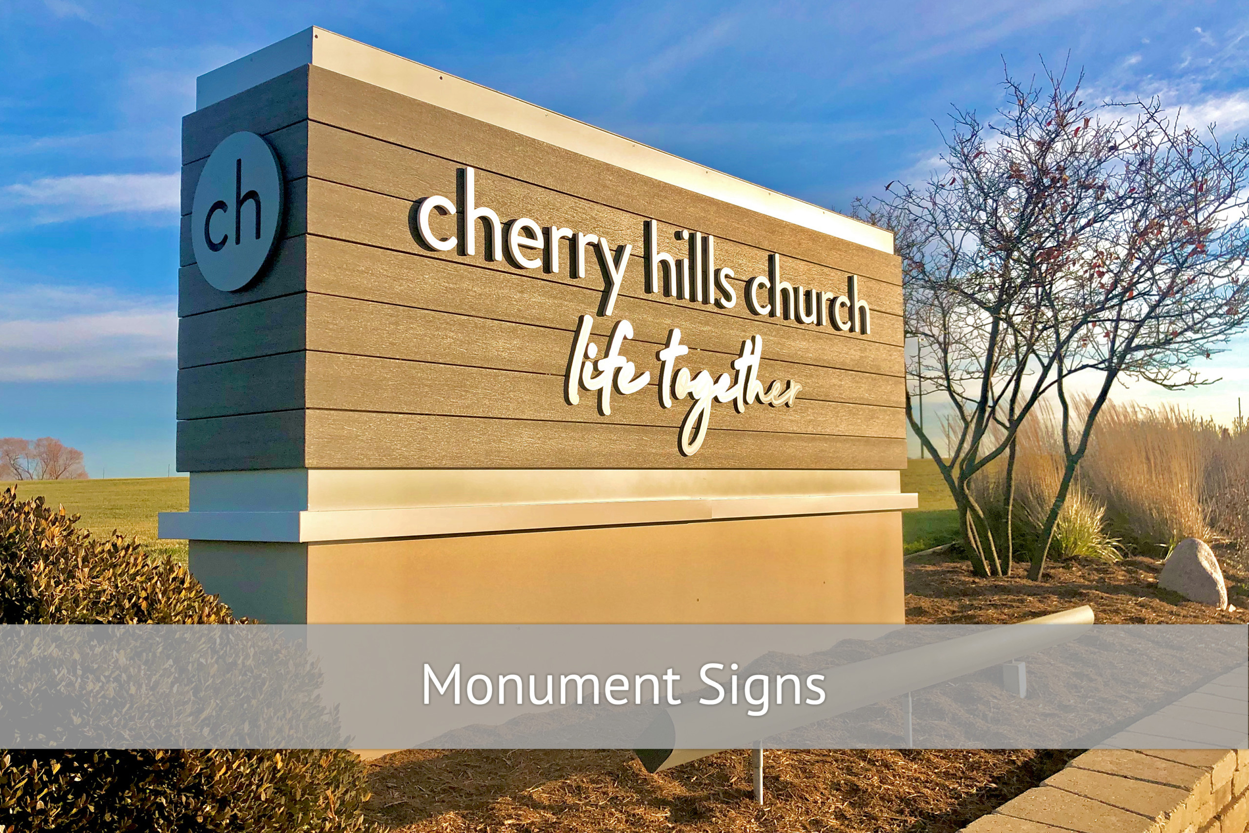 Cherry Hills Church - Monument Signs
