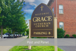 Grace Church - Post and Panel