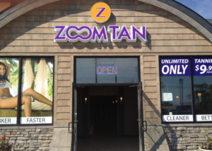 Zoom Tan - Building Letters, Illuminated Signage