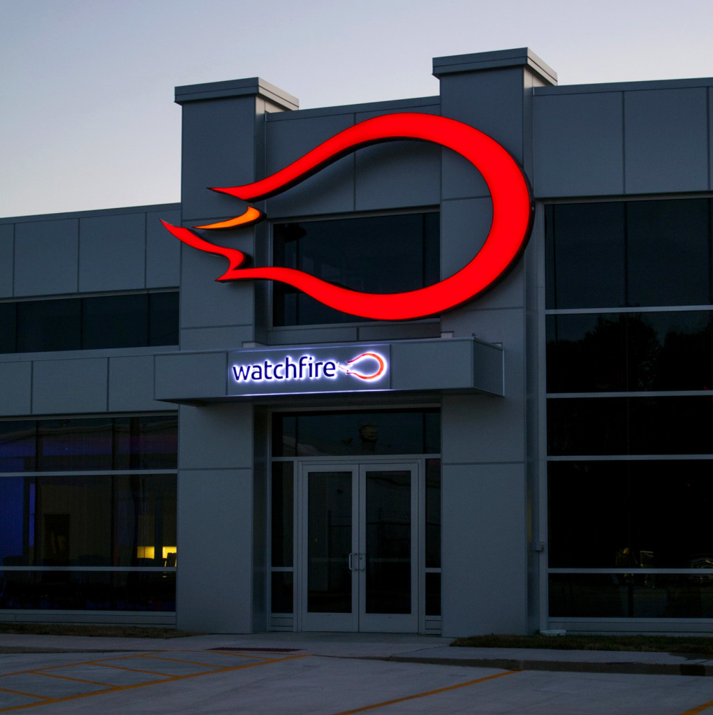 Watch Fire Illuminated Wall Mounted Signage - Ace Sign Co